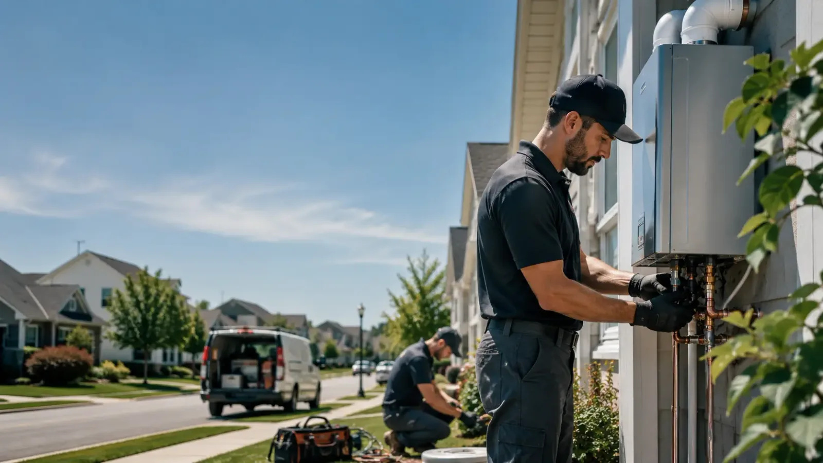 Tankless Water Heater Installation in Blum, TX